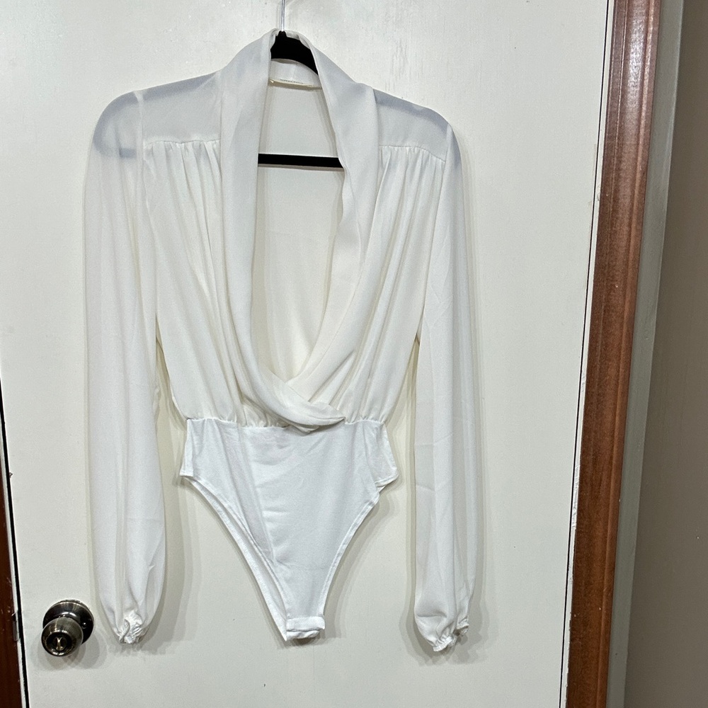 White Long Sleeve Blouse